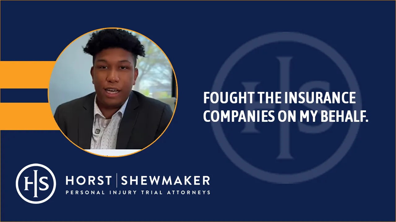 Horst Shewmaker Fought the insurance companies on my behalf