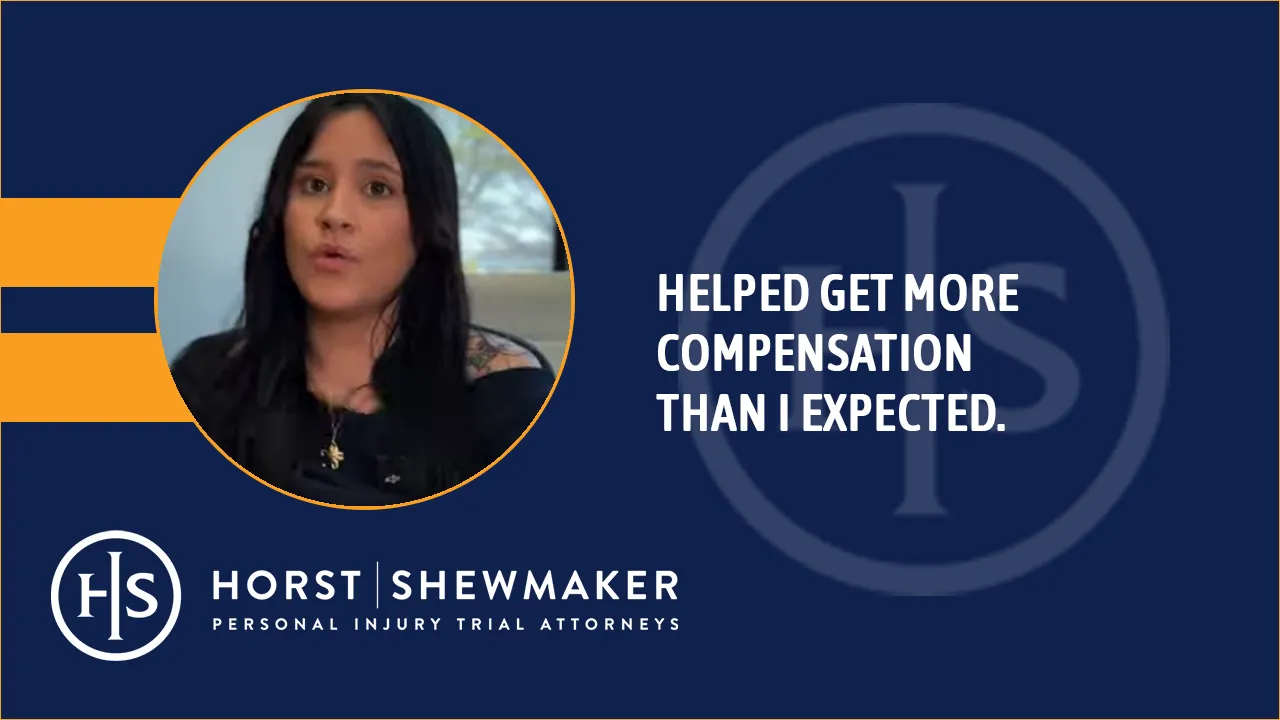 Horst Shewmaker Helped get more compensation that I expected