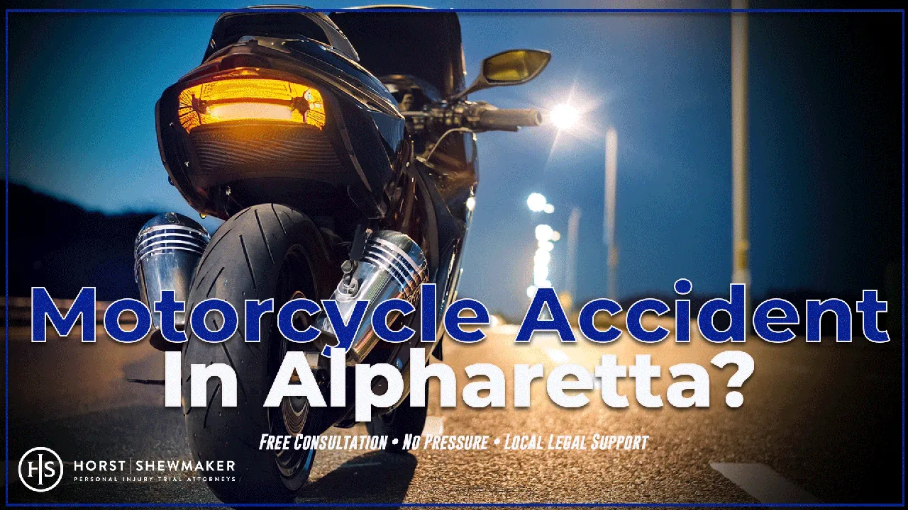 Alpharetta Motorcycle Accident Lawyer