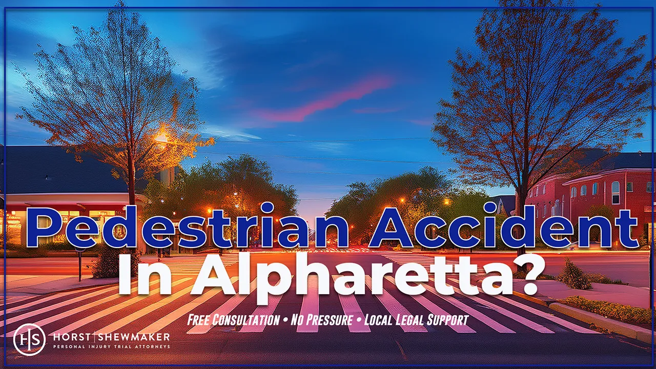 Alpharetta Pedestrian Accident Lawyer
