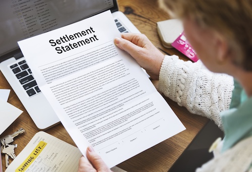 Settlement Statement - Reopen a Car Accident Settlement